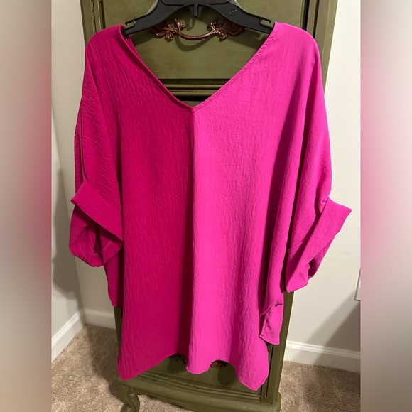 Two tone pink top NWT - Picture 8 of 8